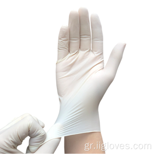 Μίας χρήσης γάντια από λατέξ με CE/ISO